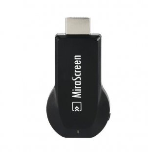 Wholesale 2.4G HDMI DLNA Airplay Miracast AV TV Dongle Black 1080P MiraScreen WiFi Display Receiver