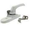 Wholesale glass door and window lock sliding door hardware accessories aluminum alloy crescent lock