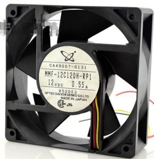 Wholesale CANON 12038 CA49007-0131 MMF-12C12DH-RP1 : 12V 0.55A 3wires cooling fan