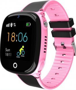 Wholesale for Children Safe Smart Wristband Android IOS Pink HW11 Smart Watch Kids GPS Bluetooth Pedometer Positioning IP67 Waterproof Watch