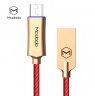 Wholesale MCDODO Knight Series Auto Disconnect QC 3.0 Quick Charge Micro USB Cable Red