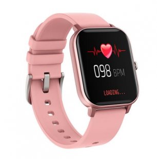 Wholesale Fitness Tracker Blood Pressure Smart Clock Women GTS Smartwatch Pink P8 Smart Watch Men Full Touch