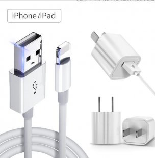 Wholesale for Iphone6 / 7/8 / X Mobile Phone Wire Soft USB Plug white_iphone SIMU 1.5M fast Charging Data Cable Set Suitable