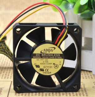 Wholesale Cooling Fan ADDA AD0612HB-D76GL 12V 0.13A 1.08W 3wires