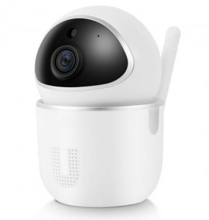 Wholesale Smart Home Security Surveillance Monitor white Plastic Wireless Camera WIFI Smartphone Remote Control