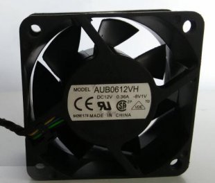 Wholesale Delta 6025 AUB0612VH 12V 0.36A 4Wire Cooling Fan