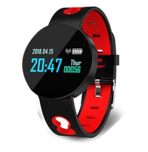 Wholesale Two-color Smart Bluetooth Sports Bracelet Black frame Smart Watch Bracelet X1