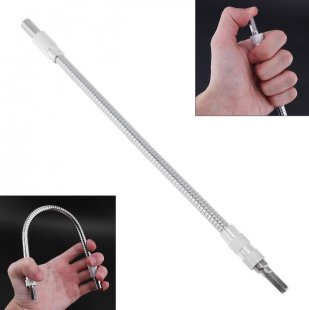 Wholesale 30cm 1/4in Hex Flexible Hose Screwdriver Extension Bit Holder Adapter Flex Socket