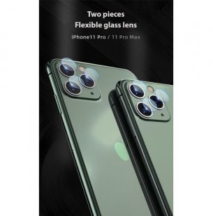 Wholesale for 11 Pro Max 11 11 Pro Two pieces - flexible glass - lens film_iPhone11-6.1 inch 2pcs Camera Lens Film Screen Protector Glass Rear Lens Protective Glass Film