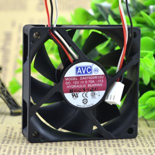 Wholesale AVC DA07020R12U 12V 0.7A 3wires Cooling Fan