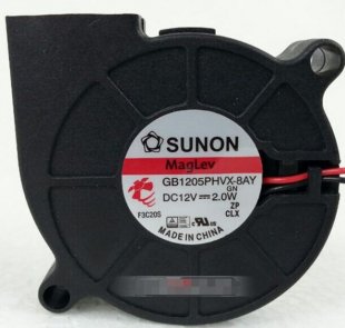 Wholesale SUNON GB1205PHVX-8AY 12V 0.17A 2W 2wires cooling Fan