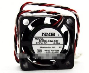 Wholesale NMB 1004KL-04W-B49 12V 0.07A 3wires Cooling Fan