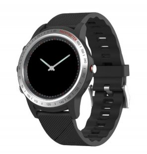 Wholesale Photoelectric Heart Rate Colour Sports Watch Silver black S22 LCD Perforated Screen Smart Call