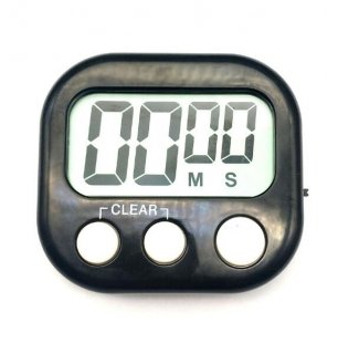 Wholesale with Stand Kitchen Timer Cooking Timer Alarm Clock black Large LCD Digital Magnetic Kitchen Countdown Timer Alarm