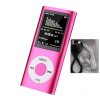 Music Player Radio HIFI Mp3 Player Digital LCD Screen Voice Recording FM Player Pink