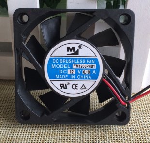 Wholesale M YM1206PHB1 12V 0.18A 2wires Cooling Fan