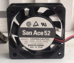 Wholesale Sanyo 109P0524H702 24V 0.05A 3wires Cooling Fan