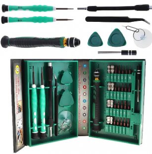 Wholesale Multifunction 38 in 1 Precision Screwdriver with Disassemble Tool and Plastic Storage Box for Mobile Phone / Laptop Repair