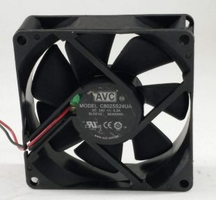 Wholesale AVC 8025 24V 0.3A C8025S24UA Bleeve Bearing,Cooling Fan