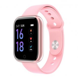 Wholesale Waterproof Bracelet Rose gold Fashion T80 Smart Watch Women Men Sports