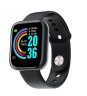 Y68 SMART WATCH HEART RATE MONITOR SMARTWATCH BLOOD PRESSURE FITNESS WATCH FOR ANDROID ISO PHONES BLACK