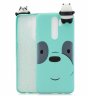 Abctay 3D Color Painting Pattern Drop Protection Soft TPU Back Cover Mobile Phone Case Light blue For Redmi NOTE 8 NOTE 8 pro