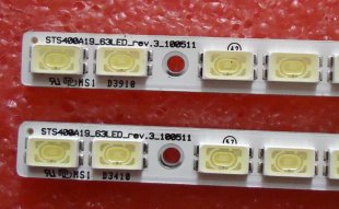 Wholesale Samsung STS400A19_63LED_rev.3_100511 LJ64-02776A LED Light Strips - 1 Strip