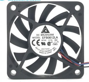 Wholesale DELTA EFB0612LA 12V 0.11A 3wires Cooling Fan