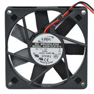 Wholesale ADDA AD0812LB-D70 12V 0.09A 2wires Cooling Fan