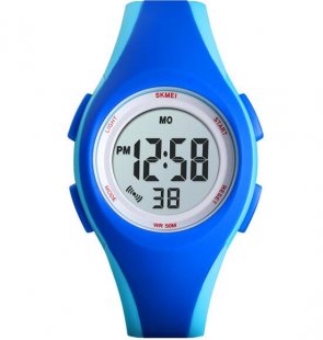 Wholesale Waterproof Electronic Children's Watch Blue Boys Girls Watch Fashion Luminous