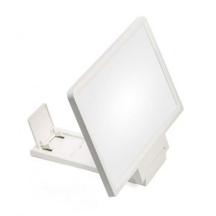 Wholesale Support Magnified Screen white 3D Mobile Phone Screen Magnifier HD Foldable Video