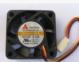 Wholesale Y.S.TECH FD124010EB 12V 0.12A 3wires Cooling Fan