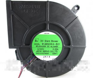 Wholesale SERVO 12032 SCBD24K4-501 : 24V 0.35A 3wires cooling fan