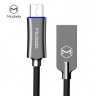 Wholesale MCDODO Knight Series Auto Disconnect QC 3.0 Quick Charge Micro USB Cable Gray