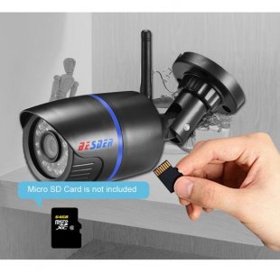 Wholesale CCTV Security IP Camera Wifi ONVIF Micro SD Card Slot 2 million pixels 960P (2.8mm) Wireless IP Camera 1080P Surveillance Waterproof