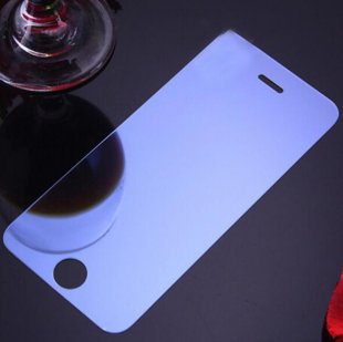 Wholesale for iPhone X, 7/8, 7/8 Plus blue Colorful Screen Full Protector Temper Glass Film