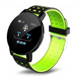 Wholesale Waterproof Smart Bracelet Heart Rate Blood Detection Green Smart Band Watch Bracelet Wristband Fitness Tracker IP67