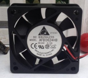 Wholesale DELTA AFB0624HB 24V 0.12A 2wires Cooling Fan