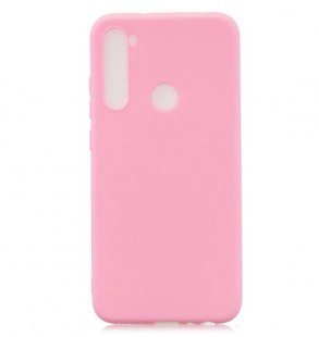 Wholesale Soft Candy Color Frosted Surface Shockproof TPU Back Cover Mobile Phone Case dark pink For Redmi NOTE 8 NOTE 8 Pro