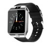 Wholesale for Android & iOS Devices Silver Fashion Bluetooth Smart Watch with SIM and Memory Card Support