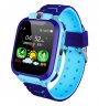 Wholesale for Android Ios Life Waterproof LBS Positioning 2G Sim Card Dail Call blue Q12B Smart Watch for Kids Phone Watch