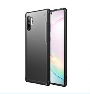 Wholesale for Samsung Note10+ black_Samsung Note10+/Note10 plus Frosted All-inclusive Armor Anti-fall Mobile Phone Case Cover