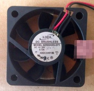 Wholesale ADDA 5015 AD5024XS 24V 0.13A DC Brushless Fan,Cooling Fan