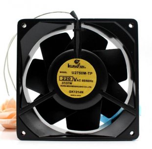 Wholesale IKURA U2750M-TP 220V 37W wires cooling Fan