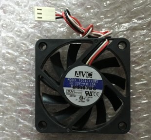 Wholesale AVC F6010T12MS 12V 0.15A 3wires Ball Cooling Fan