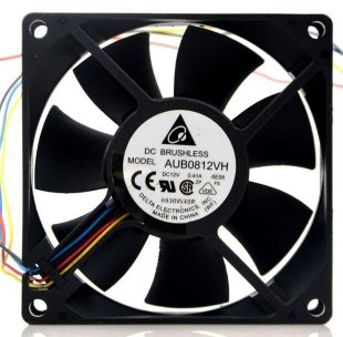 Wholesale DELTA AUB0812VH 12V 0.41A 4wires Cooling Fan