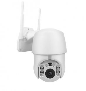 Wholesale Outdoor Security IP Camara Exterior white_European regulations IP Camera WiFi HD 1080P Wireless Speed Dome CCTV IR Camera