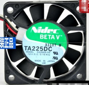 Wholesale NIDEC 6015 TA225DC R33965-33 12V 0.16A Cooling Fan