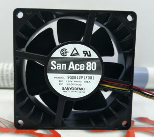 Wholesale Cooling Fan Sanyo 9G0812P1F081 12V 0.58A 4wires