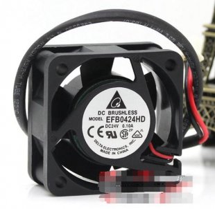 Wholesale DELTA EFB0424HD 24V 0.1A 2wires Cooling Fan